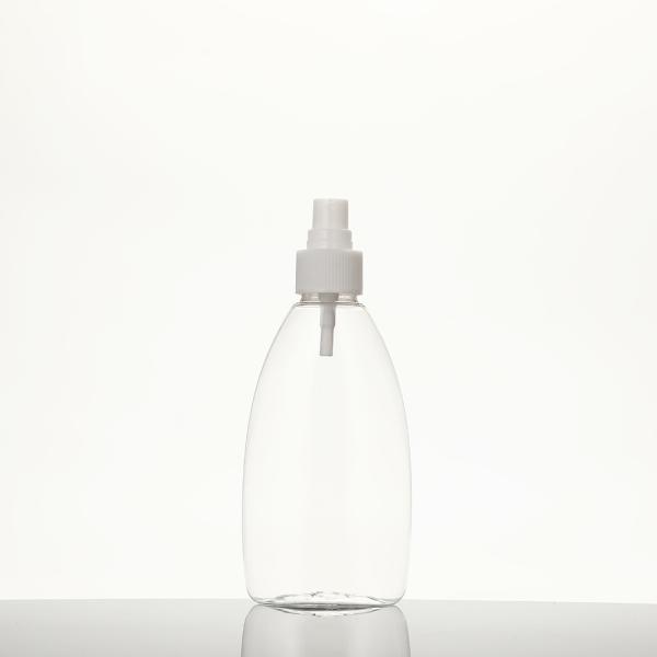 Round Clear Plastic PET Bottle Featuring Screw Cap Ensuring Secure Packaging for Beverages Cosmetic and Food Liquids