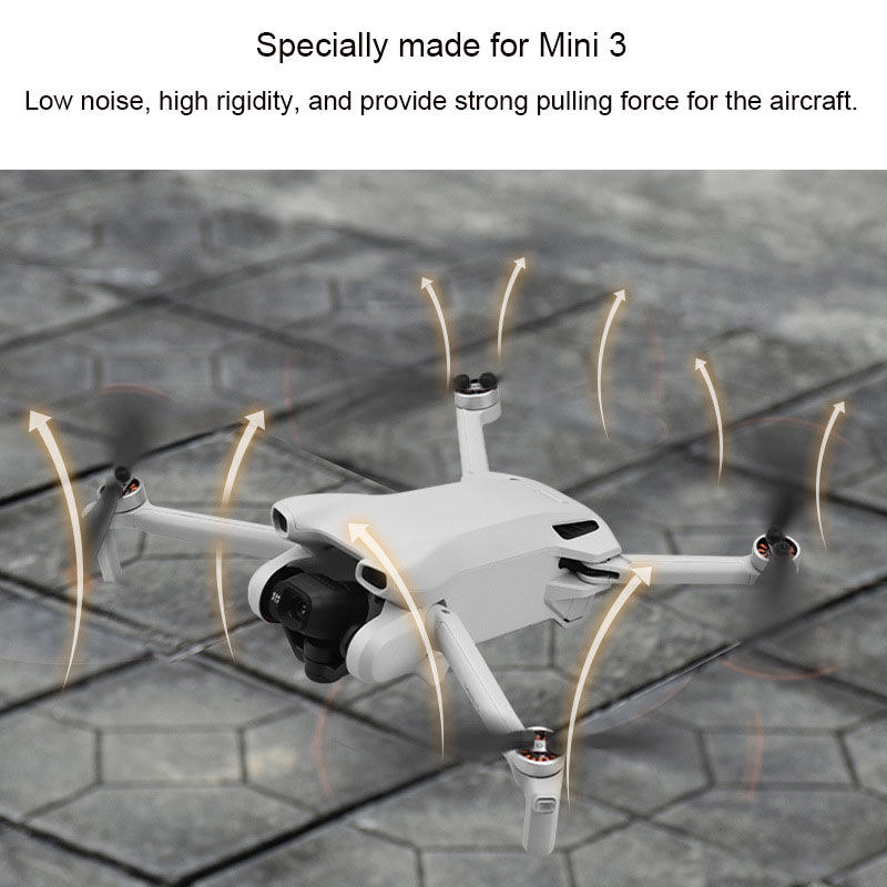 Suitable For Dji Mini 3 Propellers Lightweight Low Noise Drone Accessory 3 Blades Wing