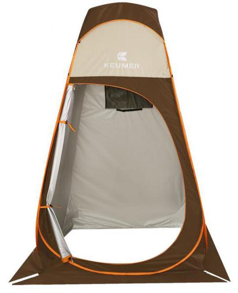 Mobile Toilet Outdoor Camping Tent , Lightweight One Man Pop Up Tent