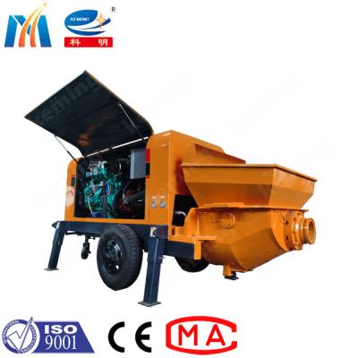 4.5t bomba concreta portátil pequena 380V 50Hz Mini Cement Pump