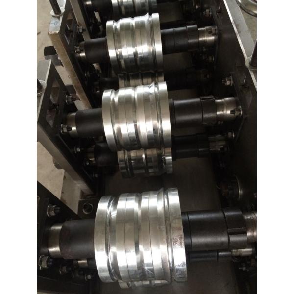 Aluminum Steel Roller Shutter Door Roll Forming Machine FX98 With Fly Saw