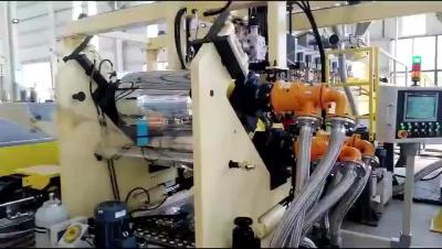 Folha material nova do ANIMAL DE ESTIMAÇÃO de JWELL Material+Recycled que faz a linha da extrusão da máquina