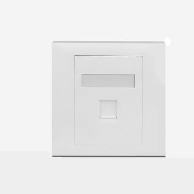 1port 2port 3port KeyStone Jack FacePlate Rj45 Network Wall Plate