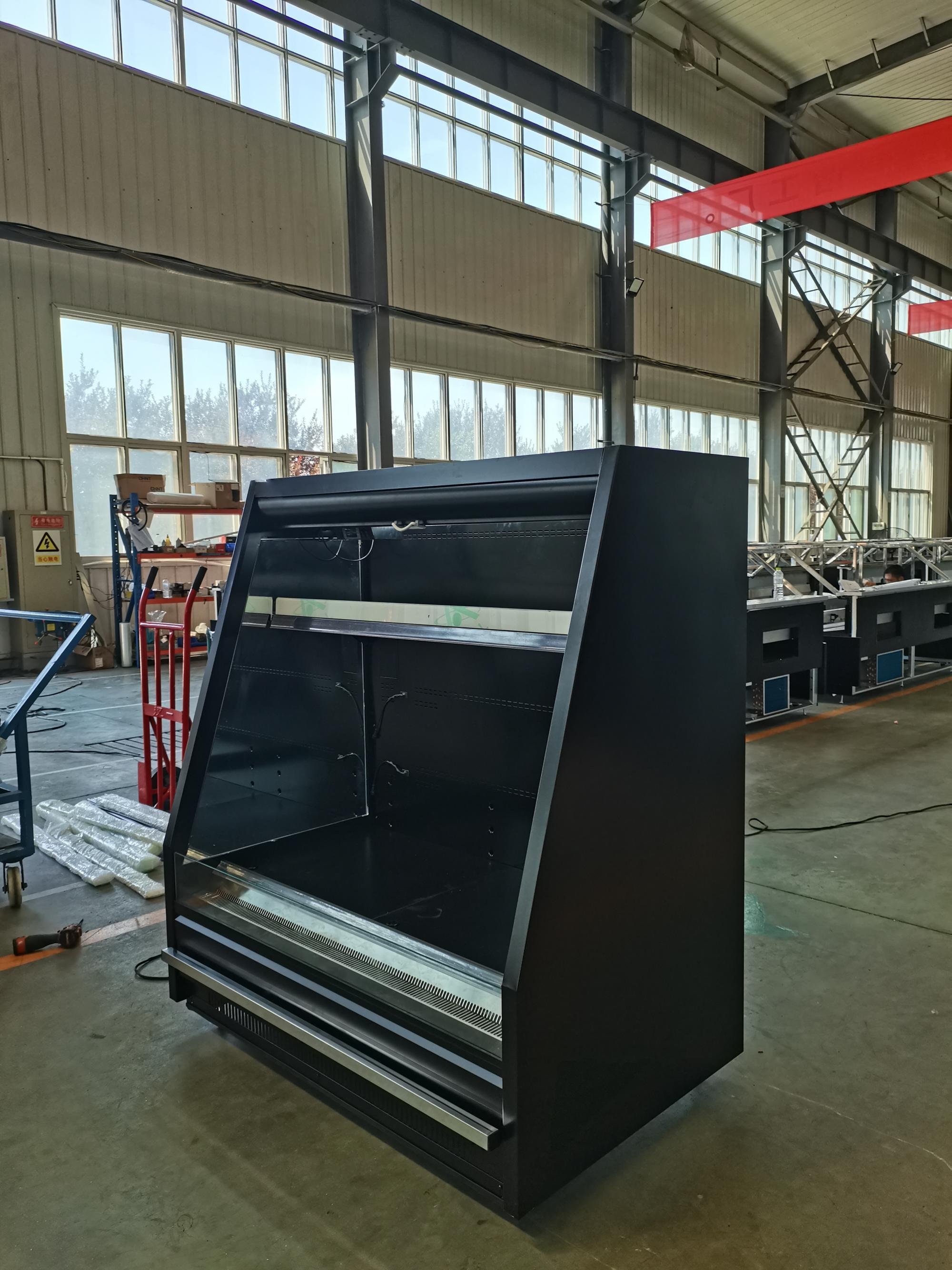 RHEA125M Vegetable Open Chilling Multi Deck Display Chiller Open Display Fridge