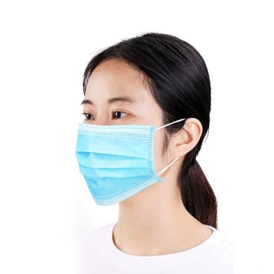 ISO 17.5x9.5cm 98% Filter Disposable Non Woven Mask