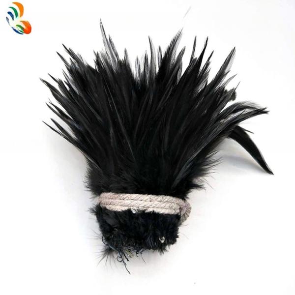 5-6 Inch Shoes Decoration Saddle Hackle Feather for Festival
