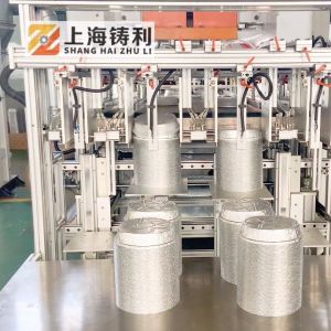 40 time/min Aluminium Foil Food Container Making Machine Silver Foil Container