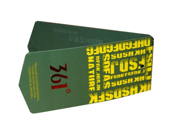 Eco-Friendly Customized size  High quality Tags Special Black Card 200gsm