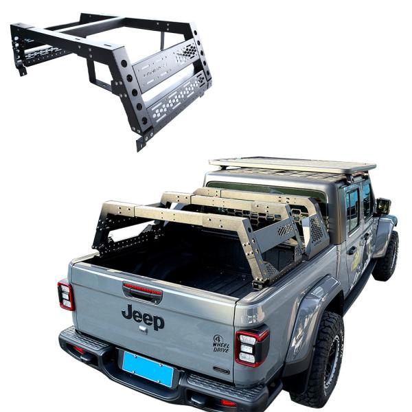 High- JEEP GLADIATOR Pickup Auto Roll Bar 4x4 Offroad Protect Frame Car Rear Cargo Rack