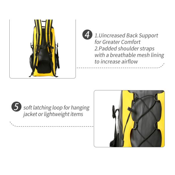 PVC Impermeavel Triathlon Transition Backpack Outdoor Sport use
