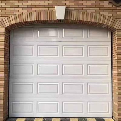 Insulation Electric Garage Doors Aluminum Alloy Sectional Roll Up Garage Doors