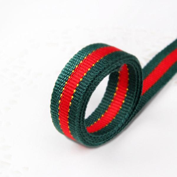 High Strength Woven Custom Jacquard Ribbon For Bag / Garments Or Shoes