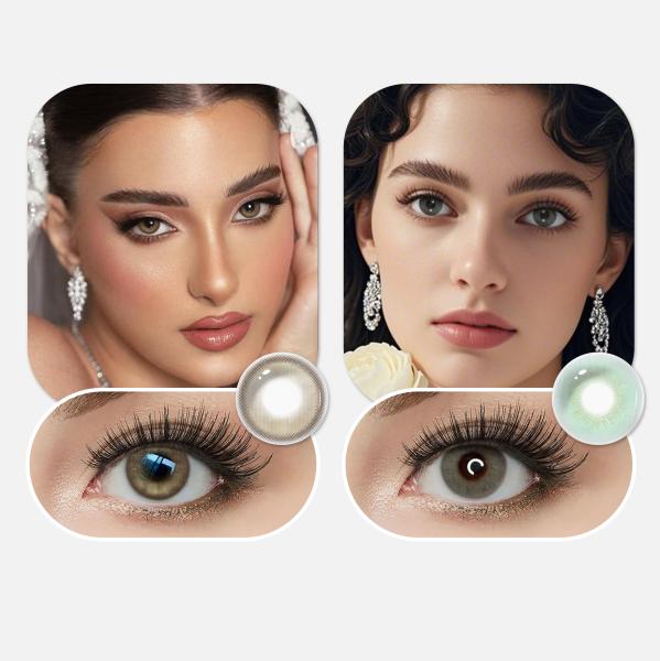 14.2 mm Diámetro Lentes de contacto con los ojos anuales Lentes de contacto anuales 40%-60% contenido de agua