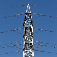 Tour de transmission électrique à haute tension Pole en acier antenne Monopole Tour