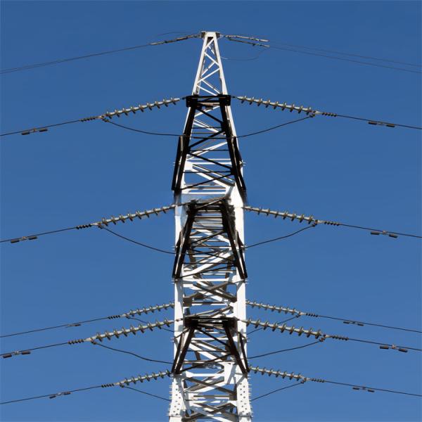 電源 高電圧 送電塔 鉄柱 アンテナ モノポールの塔