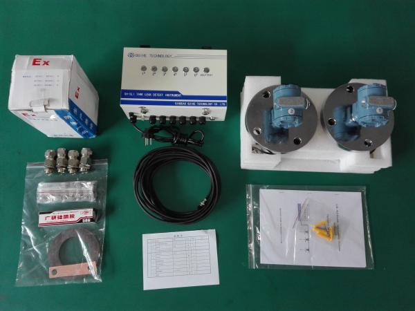 Detector de escape dobro de aço inoxidável do combustível diesel de tanque de óleo da parede para o posto de gasolina