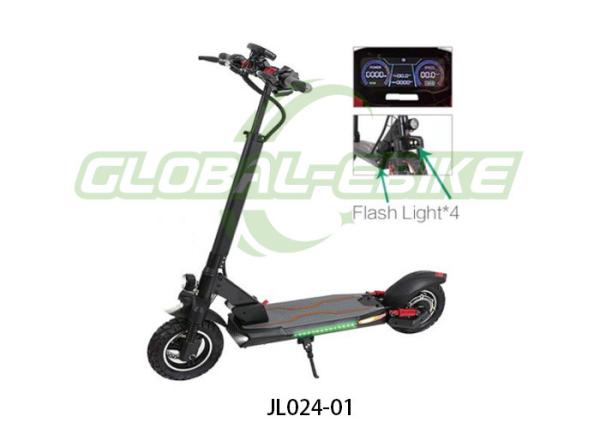 Aluminum Alloy Trick Scooter For Teens , 36V 10Ah Folding Electric Scooter
