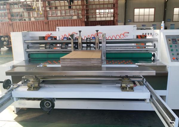 Fast Speed Paper Carton Making Machine Fit Paper Slitting And Creasing