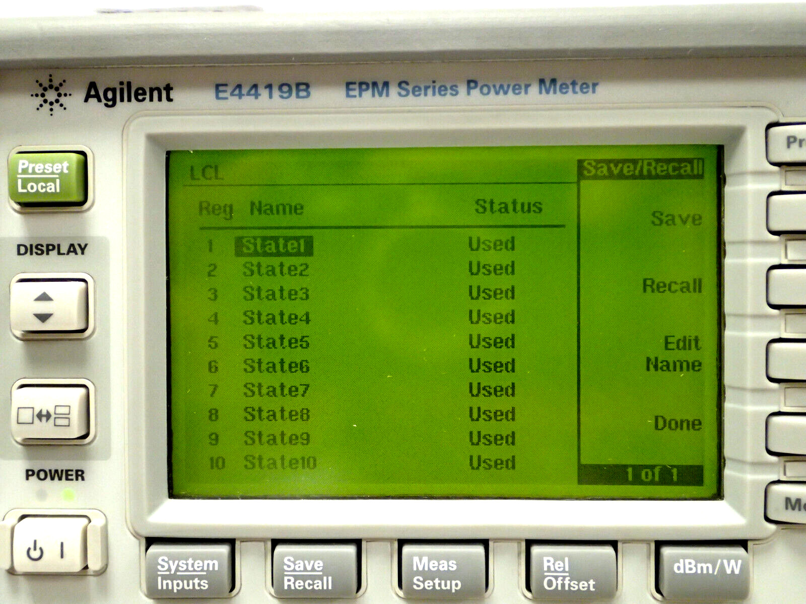FCC Programmable удваивает - метр силы канала, серия Keysight Agilent E4419B EPM