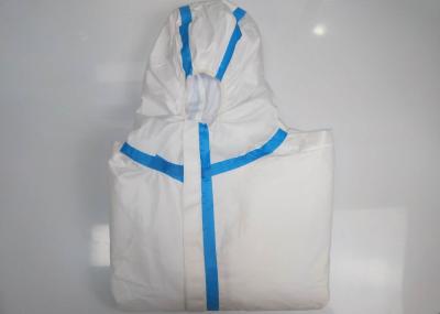 Doutores protetores descartáveis Terno Com Azul Gravação do vestido cirúrgico das anti bactérias