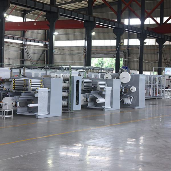 High Efficiency Full Servo Menstrual Panties Making Machine with Oversea Training