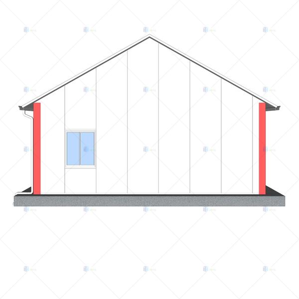 Heya-2B01-A China 2 room sandwich panel house best selling prefab building factory