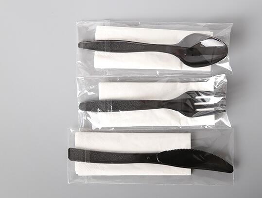 Наборы столового прибора устранимой пластиковой вилки именниного пирога вилки плода ложки вилки ножа пластиковые