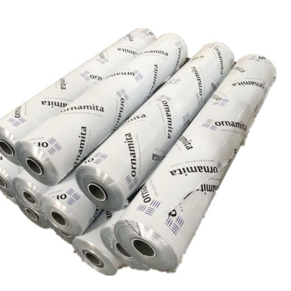Película de proteção de corte a laser preto e branco para chapa de aço inoxidável BA 2B com logotipo personalizado
