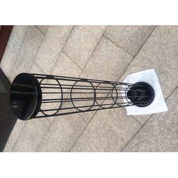 Cement Plant Filter Bag Cage Round Style 16/20/24 Vertical Wires 6 Inch Ring Spacing