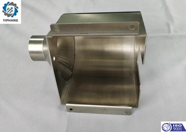 SUS302 Custom Sheet Metal Welding Parts 3mm With Roundness Bending Cone Bucket