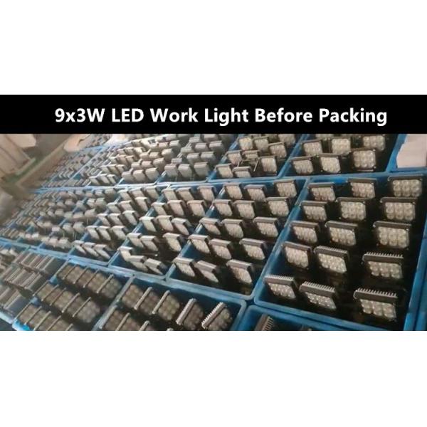 Magnetic Handheld Rechargeable Led Work Lights AC DC Red Lens Waterproof