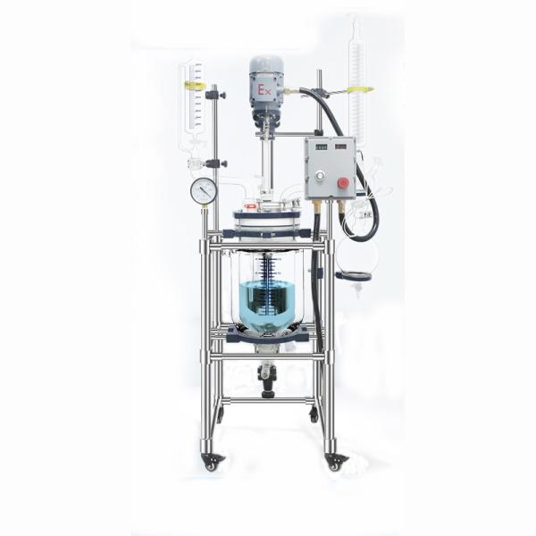 Laboratório de Reatores de Vidro de Alta Pressão 100ml - 300L Equipamento Químico Alto Borosilicato