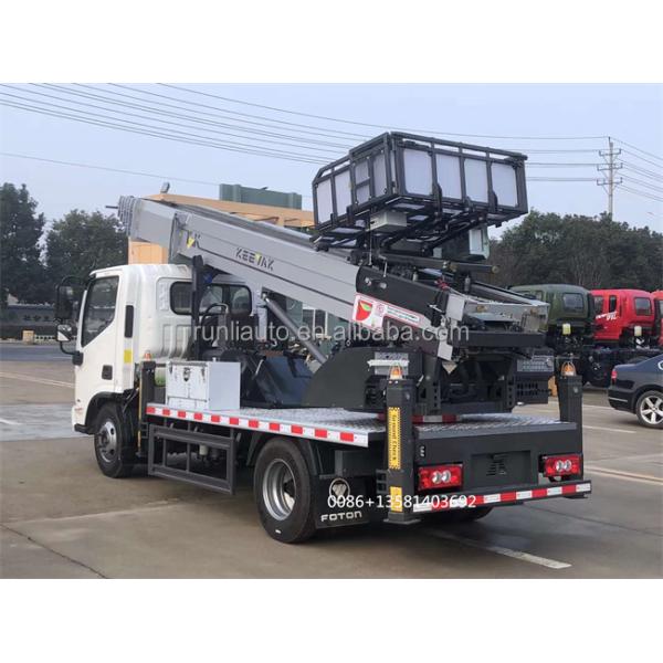 Euro 3 Standard 36m 45m Automatic Ladder Lift Move Aerial Ladder Platform Truck
