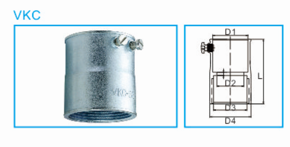 Гальванизированная ВКК компактная текстура фасонных частей для трубки металла твердая электрическая