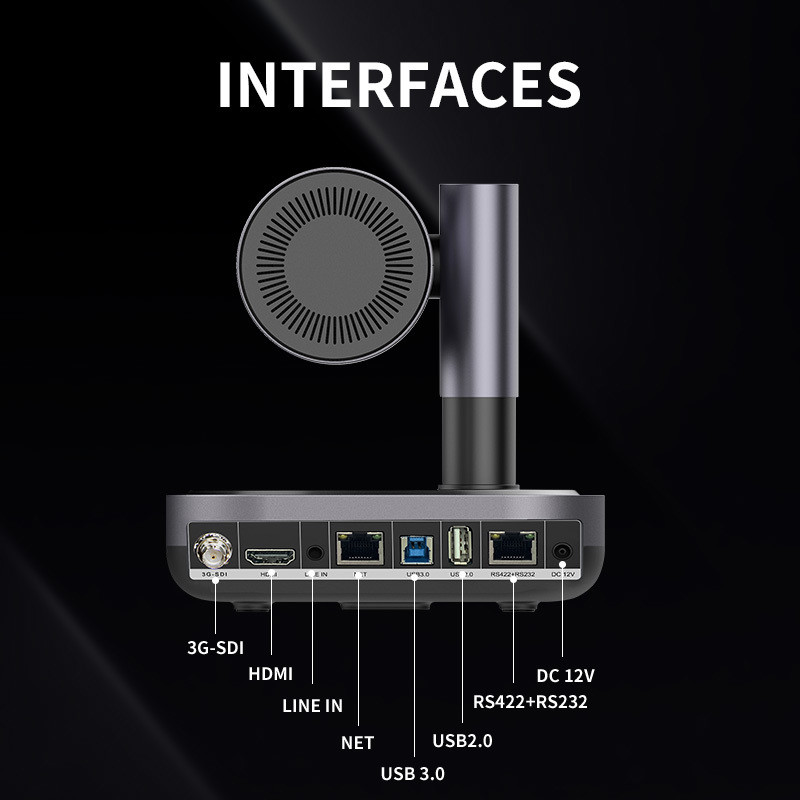 DAIPU PSC-12NK 4k HD Optical Zoom 3G-SDI NDI PTZ Camera for Video Conferencing System