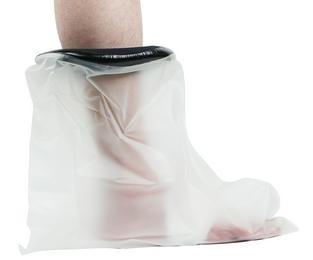 Tampa durável da atadura do chuveiro do protetor do molde de emplastro com material de TPU