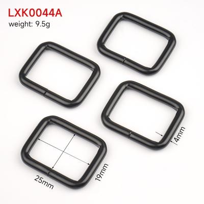 Buckle Metal Ring 25mm Zinc Square Buckle 1 Inch Adjustable Metal Buckle for Handbags