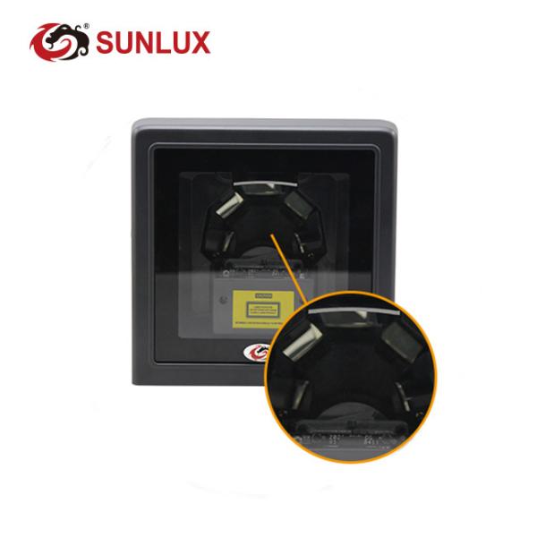 Auto Sensing Wide Angle 1D Omni Table Barcode Scanner 1500 Times/S Scan Speed