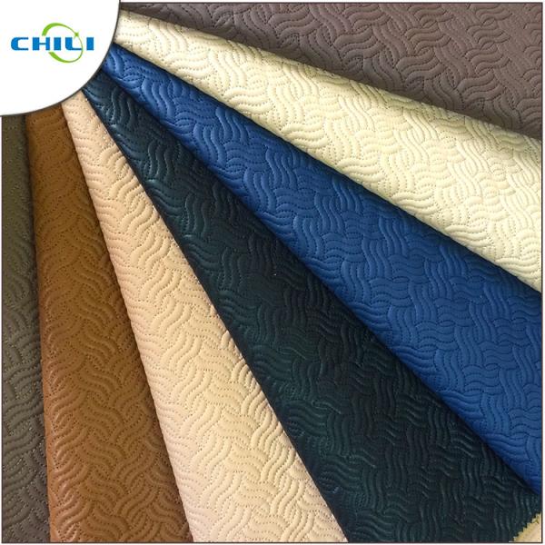 Strong Teal Faux Leather Material Rolls Padded Comfortable Touching Feeling