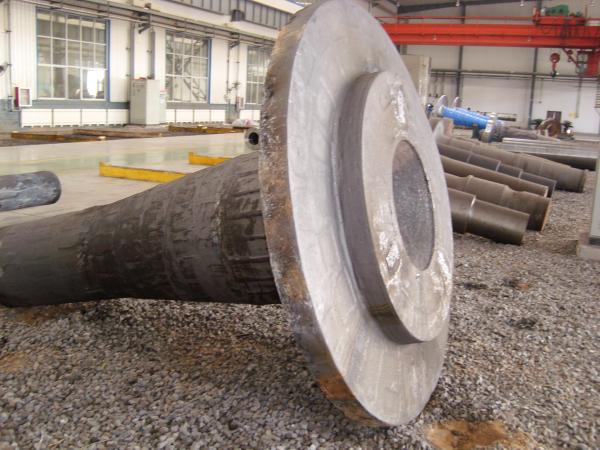 Carbon / Alloy Steel 42CrMo Professional Machining Forged Steel Shaft  UT TEST