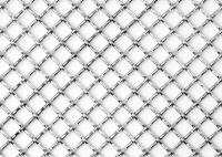 malha do metal de Mesh Square Stainless Steel Woven do fio do friso do fechamento do GV de 3×6m