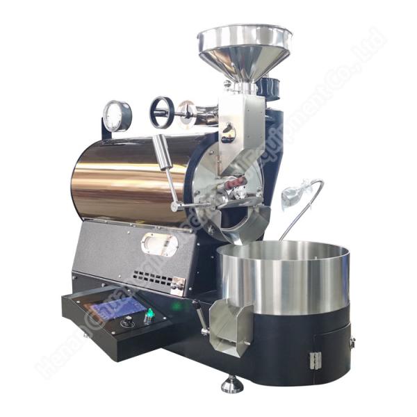PLC Coffee Bean Roaster Machine 1kg Coffee Roaster Machine 2kg Gas Coffee Roasting