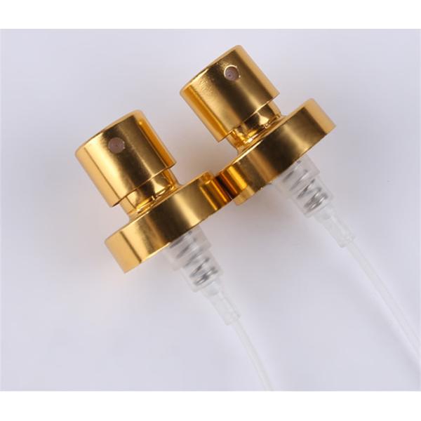 Customized Metalized aluminum crimp pump powder spray pump 15mm