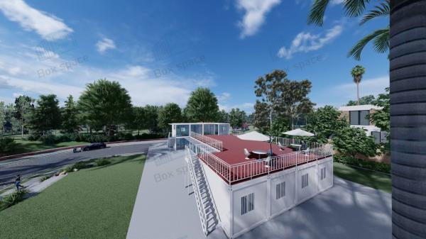 Luxury Prefabricated Detachable Container House Customized Prefab Houses Ready To Ship With Furniture And Equipments