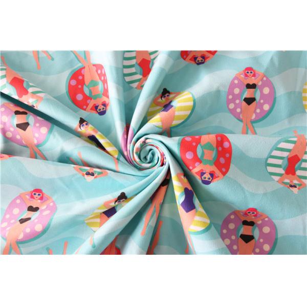 O recurso Microfiber de Sandfree imprimiu a toalha de praia com logotipo