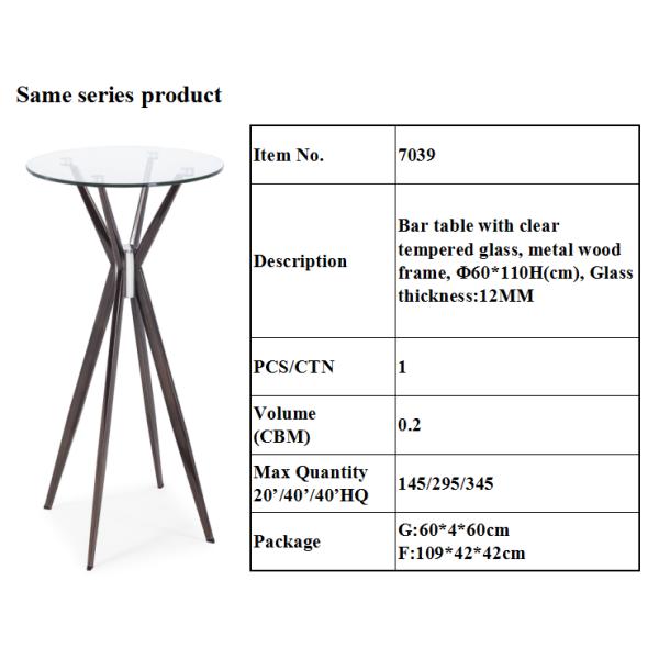 Restaurant Furniture 12MM Painted Glass Top Dining Table