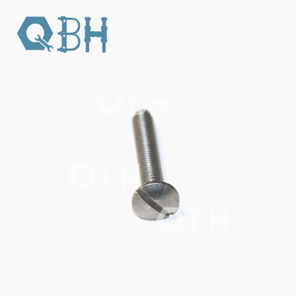 DIN964 Stainless Steel Slotted Raised Countersunk Oval Head Screw