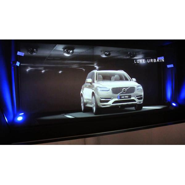 Reflective Foil Stage 3D Holographic Video Projection Transparent Color 95um Thickness