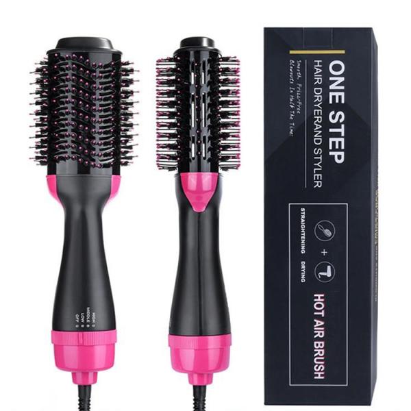 1000W Hot Air 3 In 1 One Step Ionic Hair Brush For Women