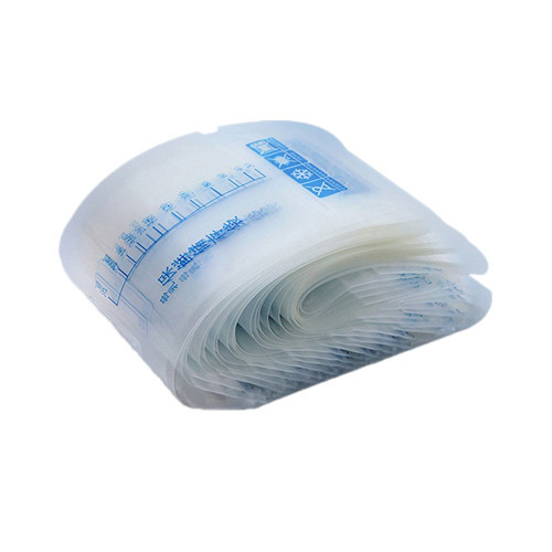 Breast Milk Storage Bags stand up Triple Zipper Plastic bag moisture proof